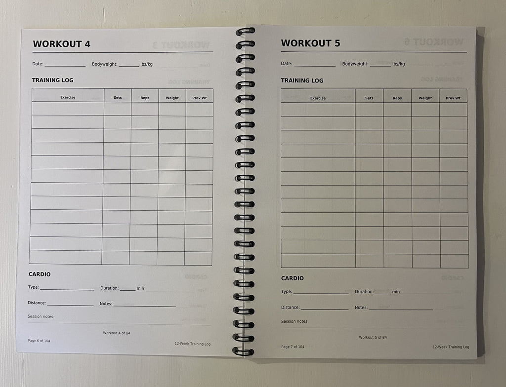 Position Clear: 12-Week Workout Training Diary